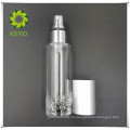 40 мл стекло Pump бутылка жидкий фундамент бутылки прозрачный стеклянный опарник Косметик бутылки